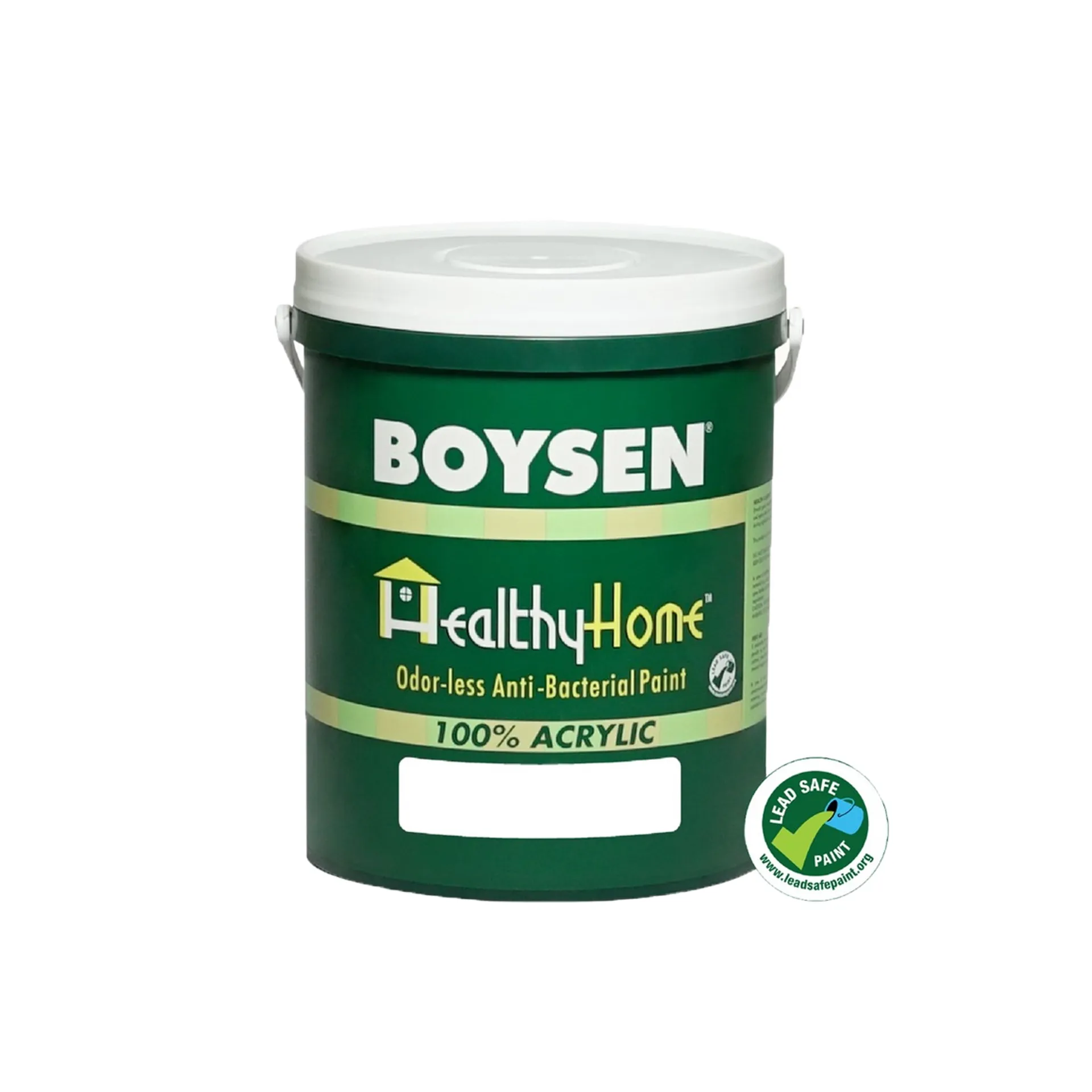 R-PAINT BOYSEN GAL 7410 SATIN WHT W/MICROBAN